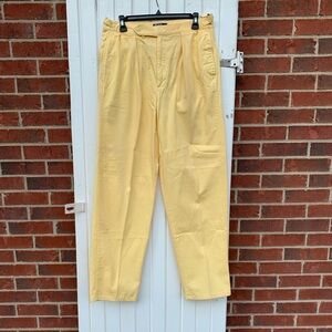 Ralph Lauren Yellow Polo Chinos vintage USA